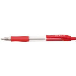   Golyóstoll, 0,7 mm, nyomógombos, PENAC "CCH-3", piros