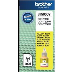   BT5000Y Ink for DCP T-300, 500W, 700W printers, BROTHER, yellow, 5k