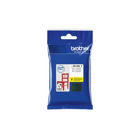 LC3619XLY Ink cartridge for MFC-J2330DW, J3530DW, J3590DW, BROTHER, yellow, 1,5k
