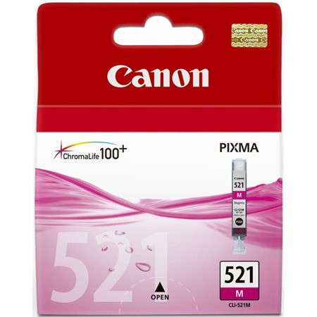 CLI-521M Ink cartridge for Pixma iP3600, 4600, MP540, CANON, magenta, 9ml