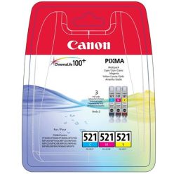   CLI-521KIT Ink cartridge multipack for Pixma iP3600, 4600 printers, CANON, c+m+y, 3*9ml