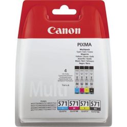   CLI-571KIT Ink cartridge multipack for printers Pixma MG 5700, 6800, 7700, CANON, b+c+m+y, 4*7ml