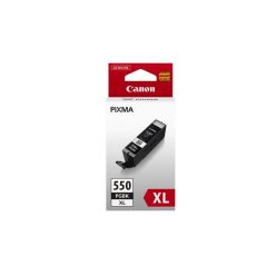   PGI-550PGBXL Tintapatron Pixma iP7250, MG5450, MG6350 nyomtatókhoz, CANON, fekete, 22ml