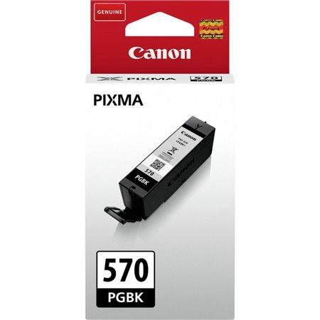 PGI-570B Ink Cartridge for Pixma MG5750, 6850, 7750, CANON, black, 15 ml
