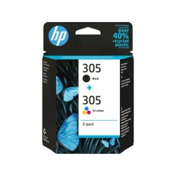   6ZD17AE Ink cartridge multipack for Deskjet 2320,2710, 4120, HP 305, black, colour, 120+100 pages