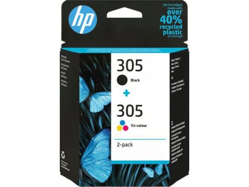 6ZD17AE Ink cartridge multipack for Deskjet 2320,2710, 4120, HP 305, black, colour, 120+100 pages