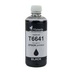   T66414 Tinta, L100, 200mfp nyomtatókhoz, VICTORIA TECHNOLOGY, fekete, 100ml