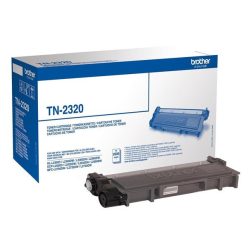   TN2320 Lézertoner HL L2300D, DCP L2500D nyomtatókhoz, BROTHER, fekete, 2,6k