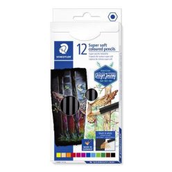   Színes ceruza készlet, hatszögletű, STAEDTLER "149 C, 12 különböző szín