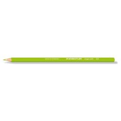  Színes ceruza, háromszögletű, STAEDTLER "Ergo Soft 157", világoszöld