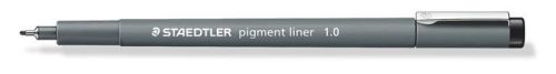 Ink felt, 1 mm, STAEDTLER "Pigment Liner 308", black