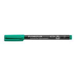   Alkoholos marker, OHP, 0,6 mm, STAEDTLER "Lumocolor® 318 F", zöld