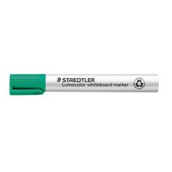  Táblamarker, 2-5 mm, vágott, STAEDTLER "Lumocolor® 351 B", zöld