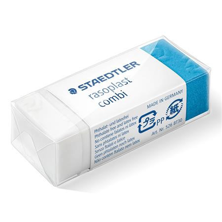 Eraser, combined, STAEDTLER "Rasoplast Combi 526 BT"