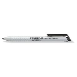   Jelölőkréta adagoló, mindenre író, lemosható (omnichrom), STAEDTLER "Lumocolor 768", fekete