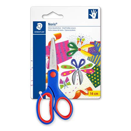 School scissors, 14 cm, STAEDTLER "Noris 965", blue
