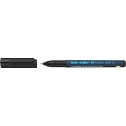   Alkoholos marker, OHP, 0,4 mm, SCHNEIDER "Maxx 220 S", fekete