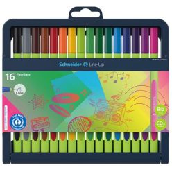   Needle Felt Set, 0,4 mm, SCHNEIDER "Line-Up", 16 different colours