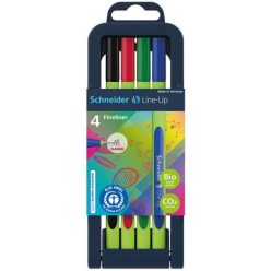   Needle Felt Set, 0,4 mm, SCHNEIDER "Line-Up", 4 different colours