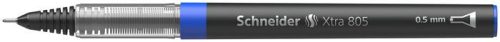 Rollertoll, 0,5 mm, tűhegyű, SCHNEIDER "XTRA 805", kék