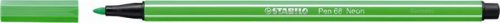 Rust eraser, 1 mm, STABILO "Pen 68", neon green