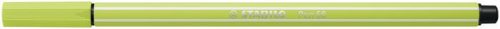 Rust eraser, 1 mm, STABILO "Pen 68", lime green