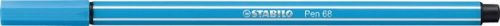 Rust eraser, 1 mm, STABILO "Pen 68", light blue