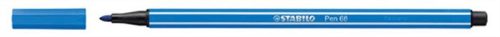 Rust eraser, 1 mm, STABILO "Pen 68", dark blue