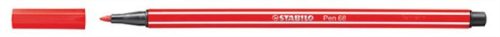 Rust eraser, 1 mm, STABILO "Pen 68", carmine red