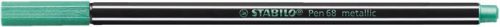 Rust eraser, 1.4 mm, STABILO "Pen 68 metallic", metallic green
