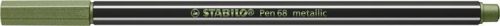 Rust eraser, 1.4 mm, STABILO "Pen 68 metallic", metallic light green
