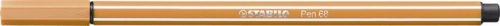 Rust eraser, 1 mm, STABILO "Pen 68", dark ochre