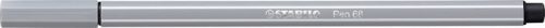 Rust eraser, 1 mm, STABILO "Pen 68", medium grey