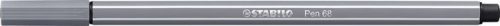 Rust eraser, 1 mm, STABILO "Pen 68", dark grey