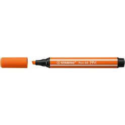  Stainless steel pencil sharpener, 1-5 mm, cut tip, STABILO "Pen 68 MAX", dark orange