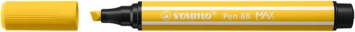 Pencil sharpener, 1-5 mm, cut tip, STABILO "Pen 68 MAX", yellow