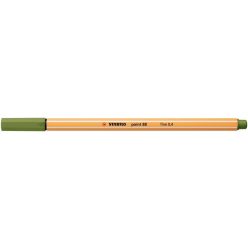   Needle felt, 0.4 mm, STABILO "Point 88", moss green