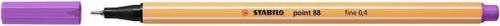 Needle felt, 0.4 mm, STABILO "Point 88", plum