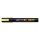 Dekormarker, 1,8-2,5 mm, UNI "Posca PC-5M", fluor sárga
