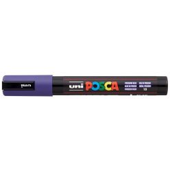  Dekormarker, 1,8-2,5 mm, UNI "Posca PC-5M", porosz kék