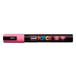   Dekormarker, 1,8-2,5 mm, UNI "Posca PC-5M", rózsaszín