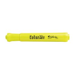   Szövegkiemelő, 1-5 mm, VICTORIA OFFICE, "ColorMe", sárga