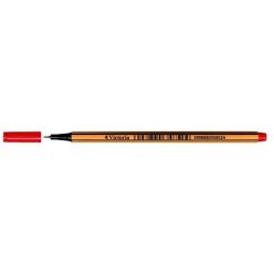 Needle felt, 0.4 mm, VICTORIA OFFICE, "Slim", red