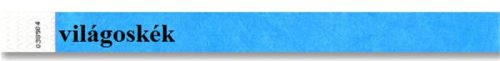 Wristband, 3/4", light blue