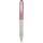 Golyóstoll, 0,24 mm, teleszkópos, rozsdamentes acél, pink tolltest, ZEBRA "Telescopic Metal Stylus", kék