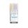 Szövegkiemelő készlet, 1,4/4 mm, kétvégű, ZEBRA "Mildliner Highlighter Gentle", 5 különböző szín