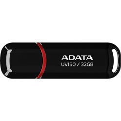   Pendrive, 32GB, USB 3.2 Gen1, ADATA "UV150", fekete