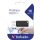 Pendrive, 16GB, USB 2.0, 10/4MB/sec, VERBATIM "PinStripe", fekete