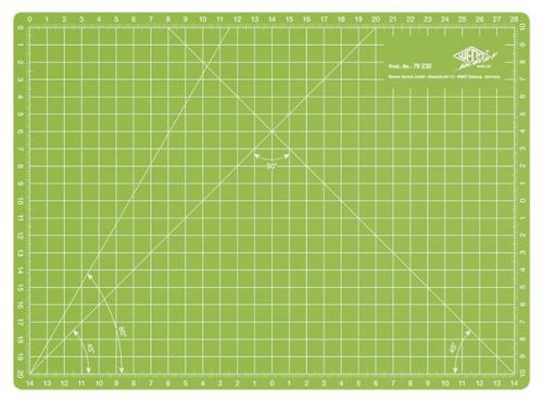 Cutting tray for DIY, A4, WEDO "Comfortline", green