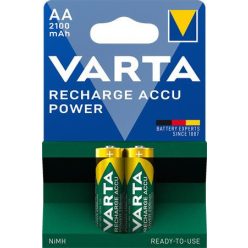   Tölthető elem, AA ceruza, 2x2100 mAh, előtöltött, VARTA "Power"